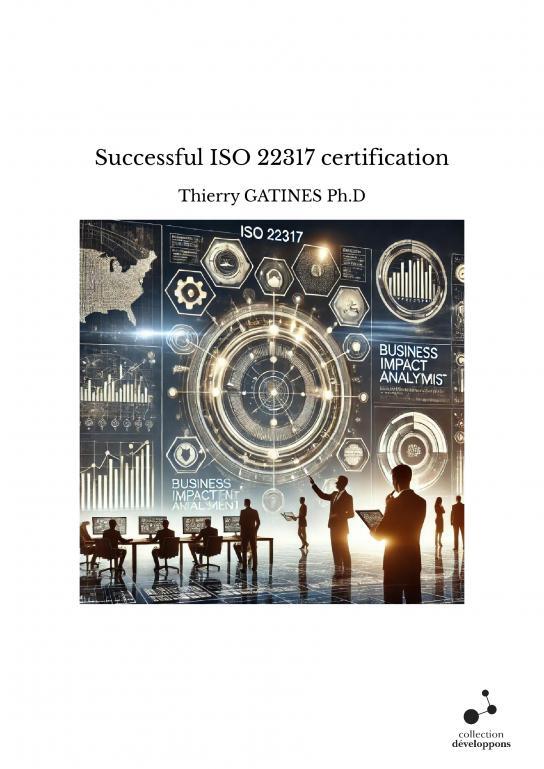 Knjiga Successful ISO 22317 certification GATINES Ph.D
