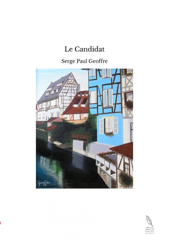 Kniha Le Candidat Paul Geoffre