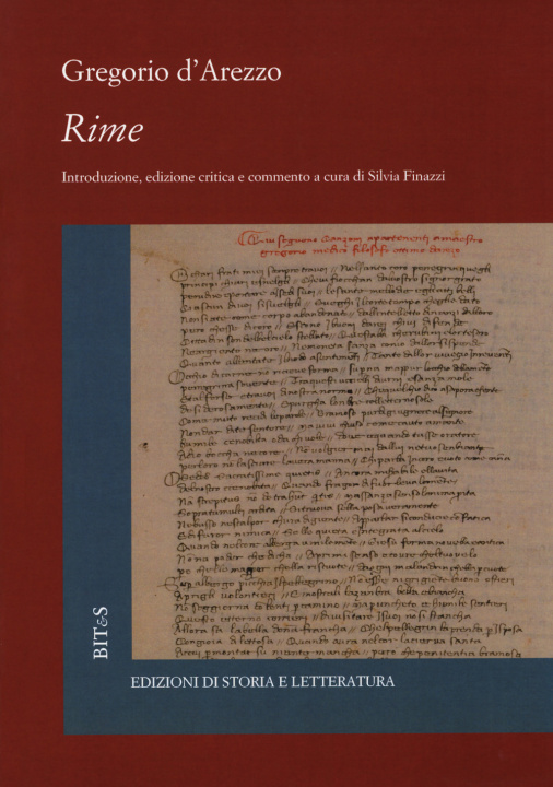Kniha Rime Gregorio d'Arezzo