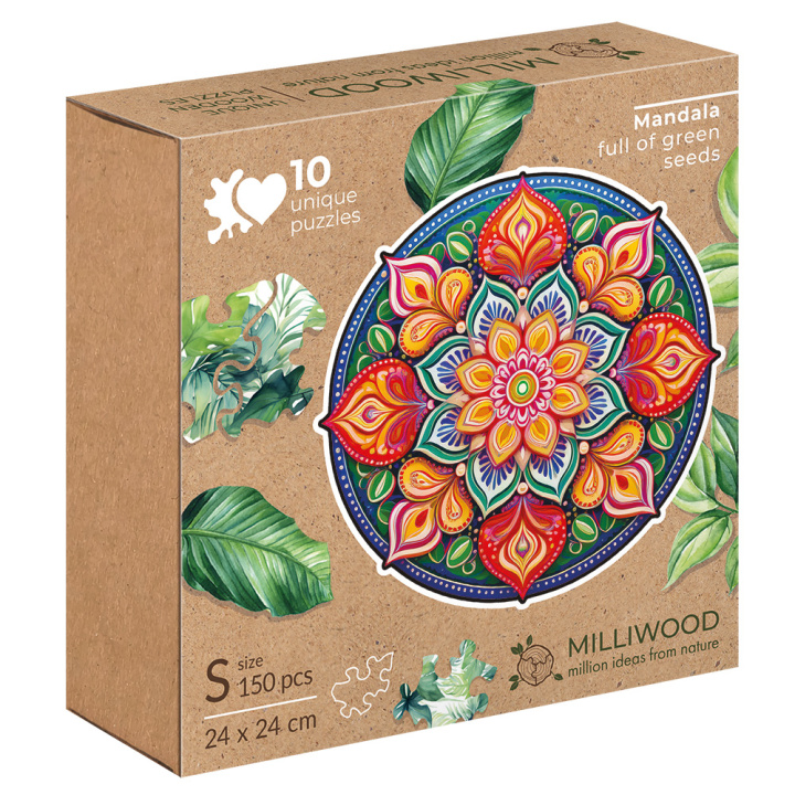 Libro Puzzle 150 Milliwood Peace and harmony Mandala Nadziei 
