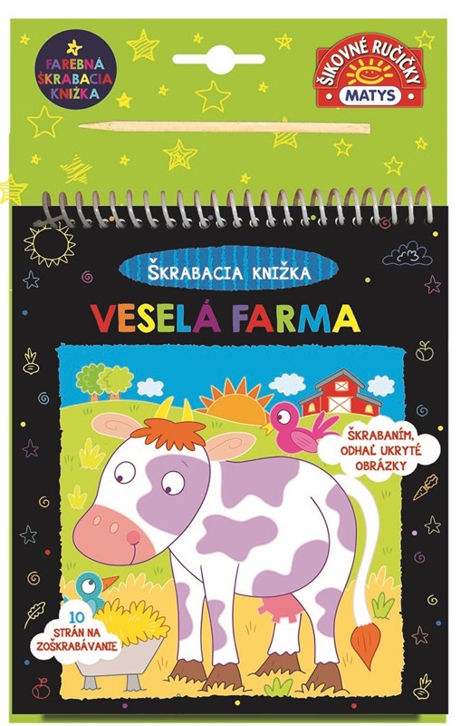 Kniha Škrabacia knižka: Veselá farma 