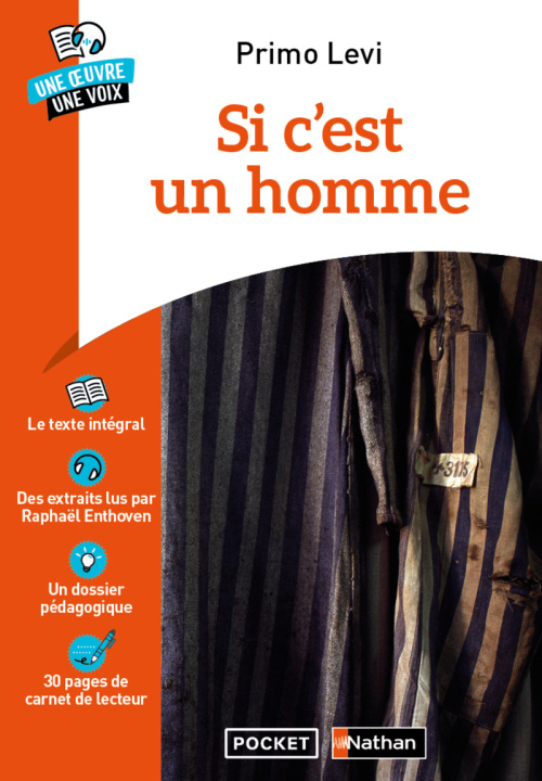 Libro Si c'est un homme - Une oeuvre une voix Primo Levi