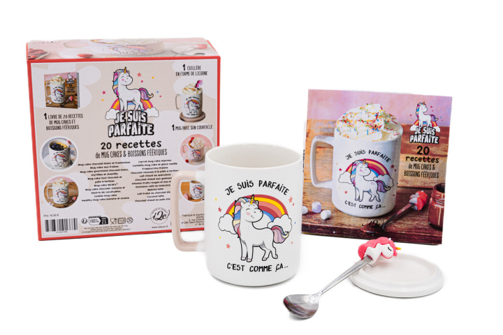 Libro 2025, COFFRET LICORNE, JE SUIS PARFAITE, C'EST COMME CA ! 