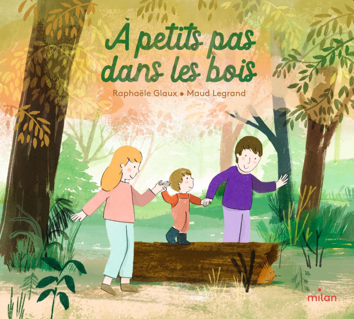 Книга À petits pas dans les bois Raphaële Glaux