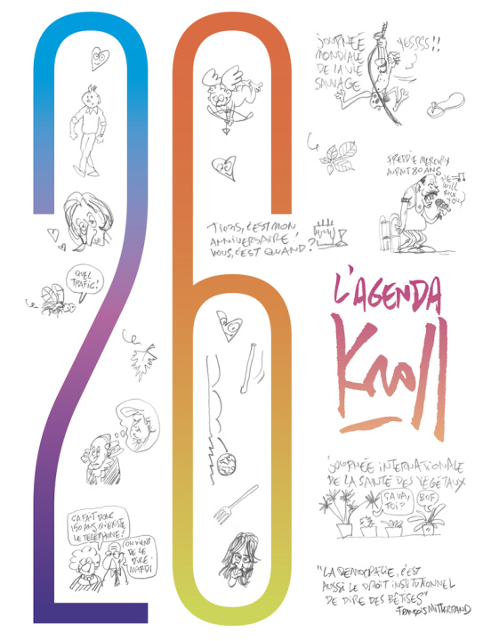 Libro AGENDA KROLL 2026 - GRAND Pierre Kroll