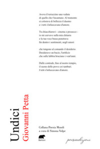 Kniha Undici Giovanni Petta