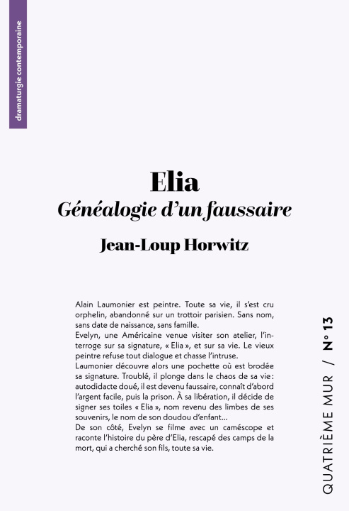 Kniha ELIA HORWITZ JEAN-LOUP