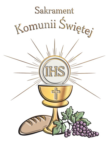 Knjiga Karnet Komunia Hostia jak chleb 