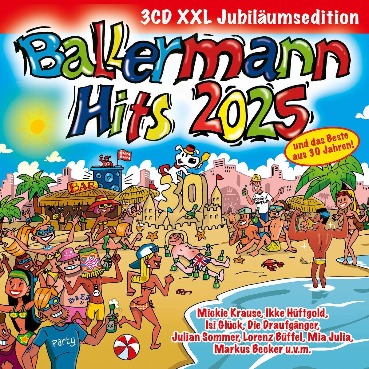 Audio Ballermann Hits 2025 - XXL Jubiläumsversion 