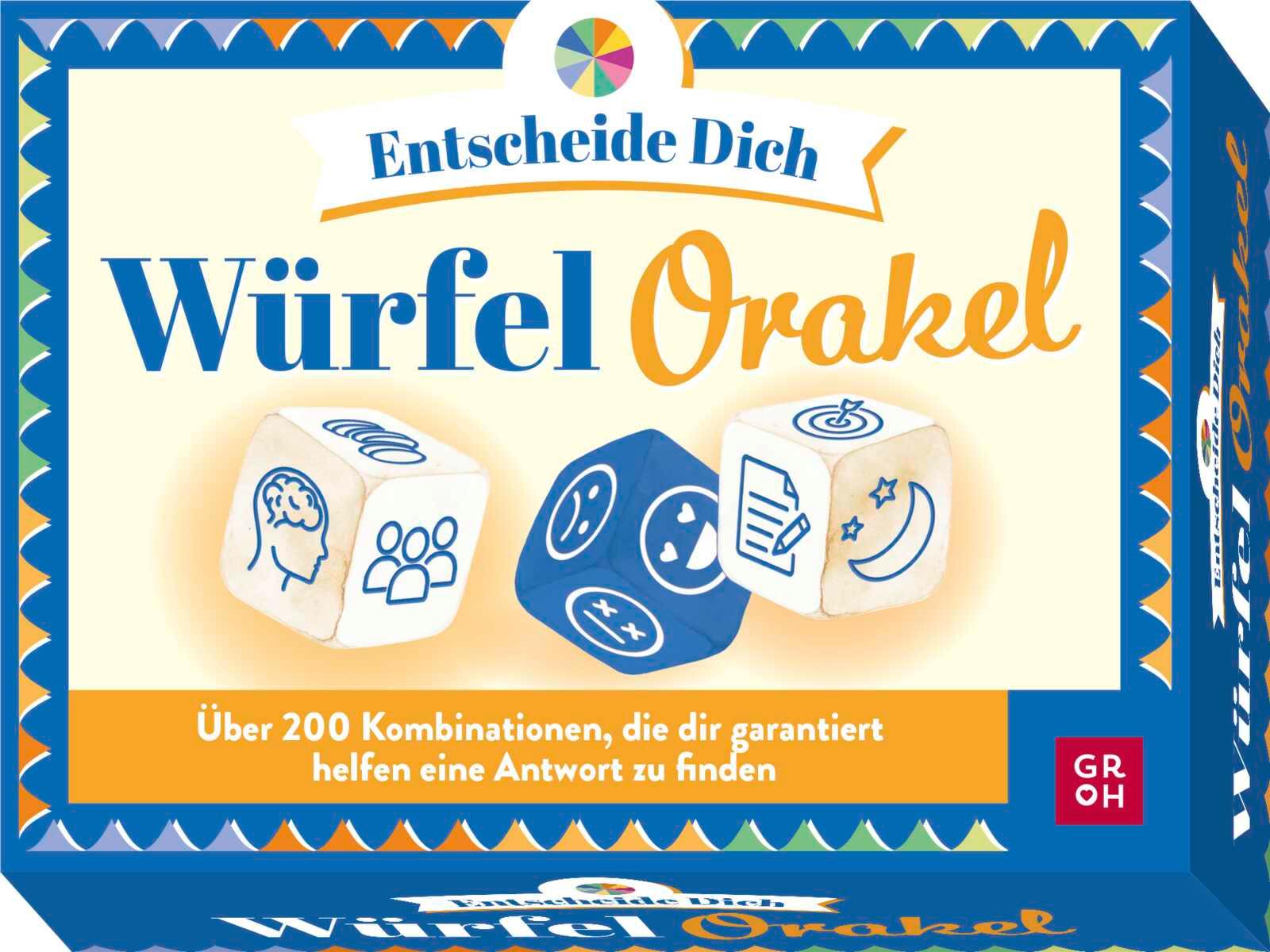 Hra/Hračka Würfelorakel - Entscheide dich Groh Verlag