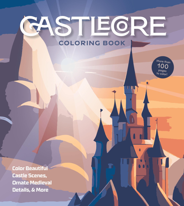 Boek Castlecore Coloring Book Editors of Chartwell Books