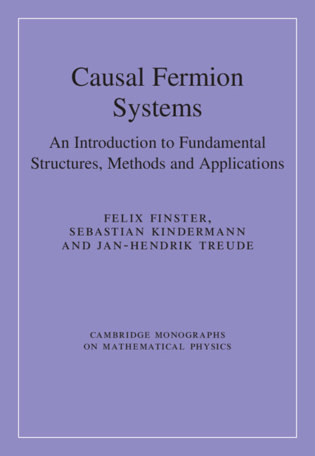 Kniha Causal Fermion Systems Sebastian Kindermann