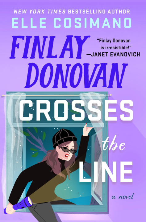 Livro Finlay Donovan Crosses the Line COSIMANO ELLE