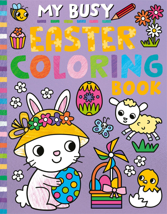 Kniha My Busy Easter Coloring Book Cathy Hughes