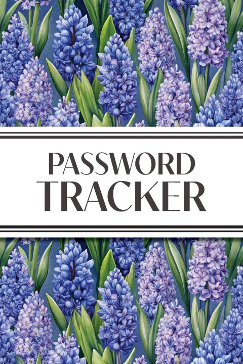 Kniha Password Tracker (Hyacinths) 