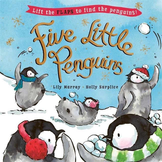 Kniha Five Little Penguins Holly Surplice