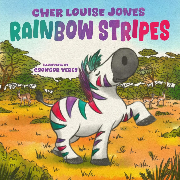 Kniha Rainbow Stripes 