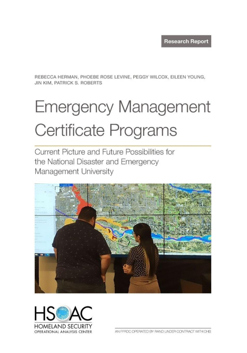 Kniha Emergency Management Certificate Programs Phoebe Rose Levine