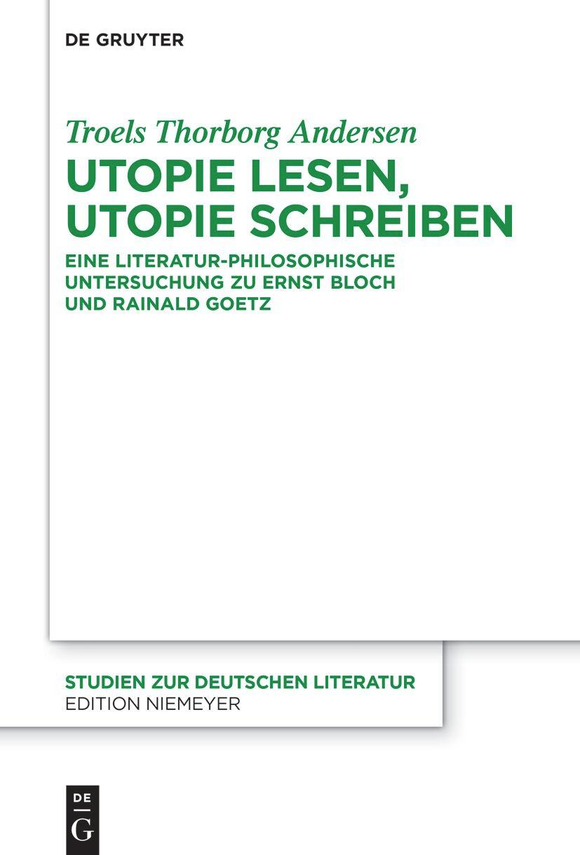Libro Utopie lesen, Utopie schreiben Dg De Gruyter