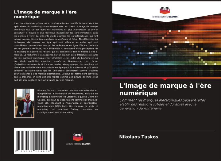 Kniha L'image de marque ? l'?re numérique Nikolaos Taskos