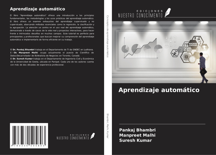 Kniha Aprendizaje automático Manpreet Malhi