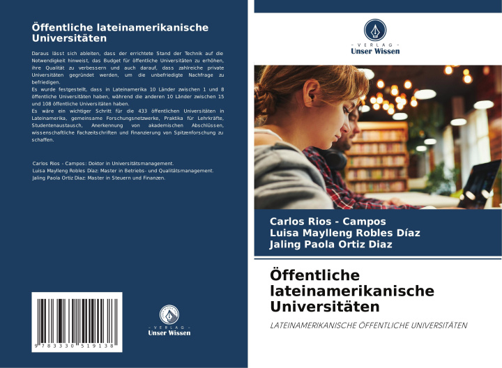 Libro Öffentliche lateinamerikanische Universitäten Luisa Maylleng Robles Díaz
