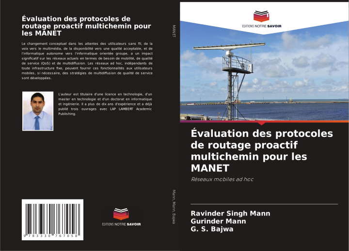 Libro Évaluation des protocoles de routage proactif multichemin pour les MANET Gurinder Mann