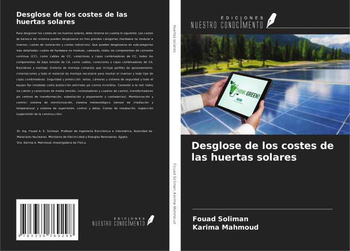 Knjiga Desglose de los costes de las huertas solares Karima Mahmoud