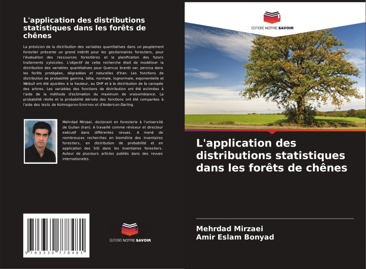 Knjiga L'application des distributions statistiques dans les for?ts de ch?nes Amir Eslam Bonyad