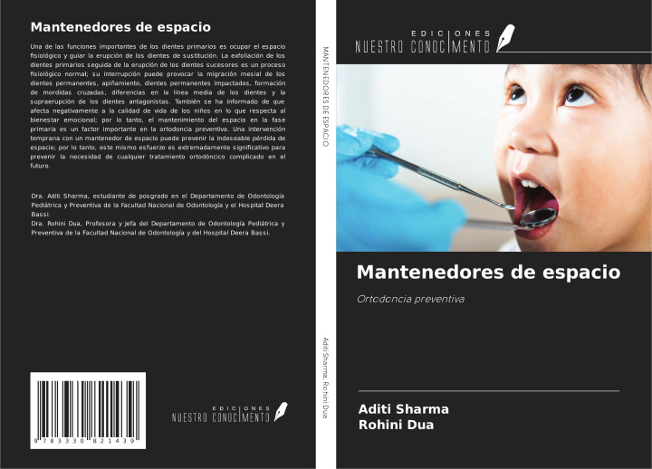 Книга Mantenedores de espacio Rohini Dua