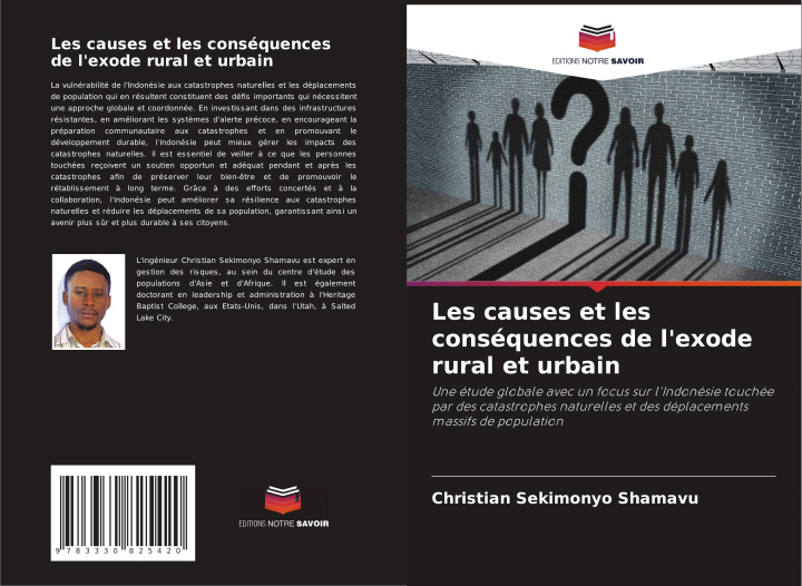 Libro Les causes et les conséquences de l'exode rural et urbain Christian SEKIMONYO SHAMAVU