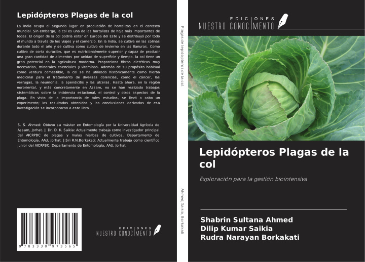 Livro Lepidópteros Plagas de la col Dilip Kumar Saikia