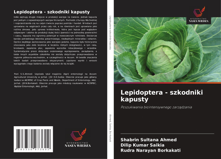 Kniha Lepidoptera - szkodniki kapusty Dilip Kumar Saikia
