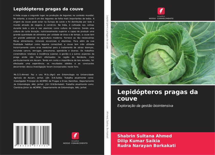 Kniha Lepidópteros pragas da couve Dilip Kumar Saikia