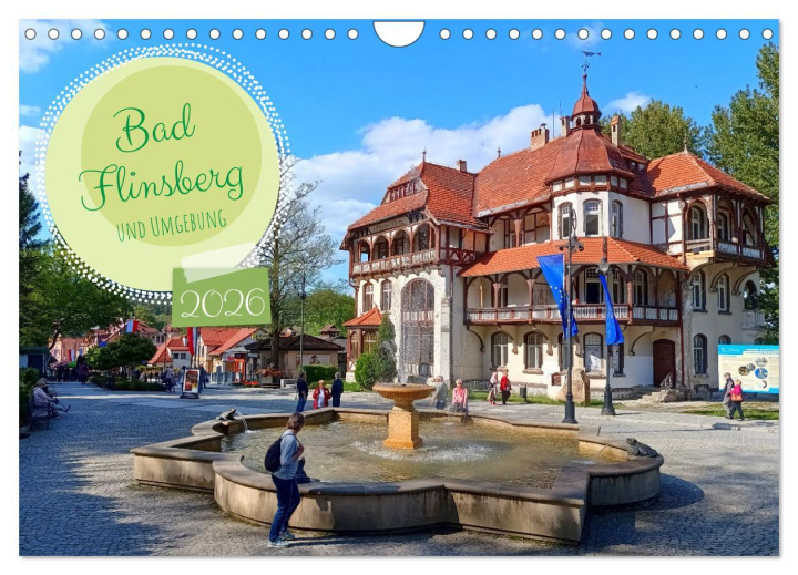 Kalendár/Diár Bad Flinsberg und Umgebung (Wandkalender 2026 DIN A4 quer), CALVENDO Monatskalender Calvendo