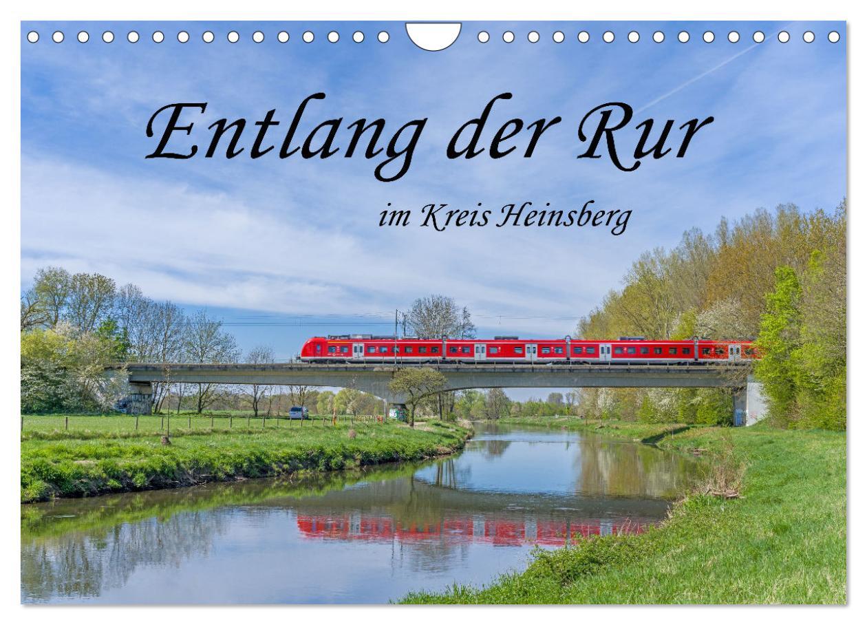 Kalendář/Diář Entlang der Rur im Kreis Heinsberg (Wandkalender 2026 DIN A4 quer), CALVENDO Monatskalender Calvendo