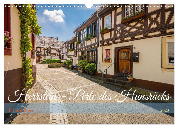 Kalendář/Diář Herrstein - Perle des Hunsrücks (Wandkalender 2026 DIN A3 quer), CALVENDO Monatskalender Calvendo