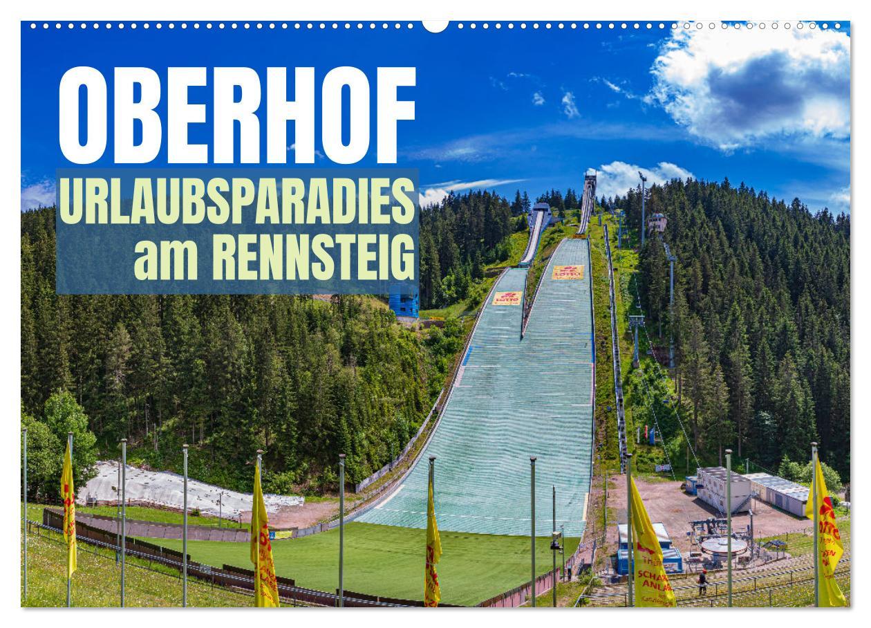 Kalendář/Diář Oberhof - Urlaubsparadies am Rennsteig (Wandkalender 2026 DIN A2 quer), CALVENDO Monatskalender Calvendo