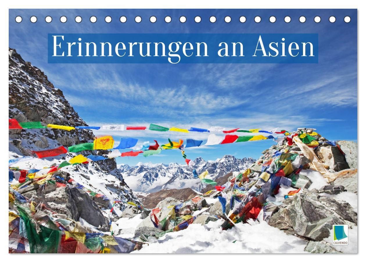 Kalendář/Diář Erinnerungen an Asien (Tischkalender 2026 DIN A5 quer), CALVENDO Monatskalender Calvendo