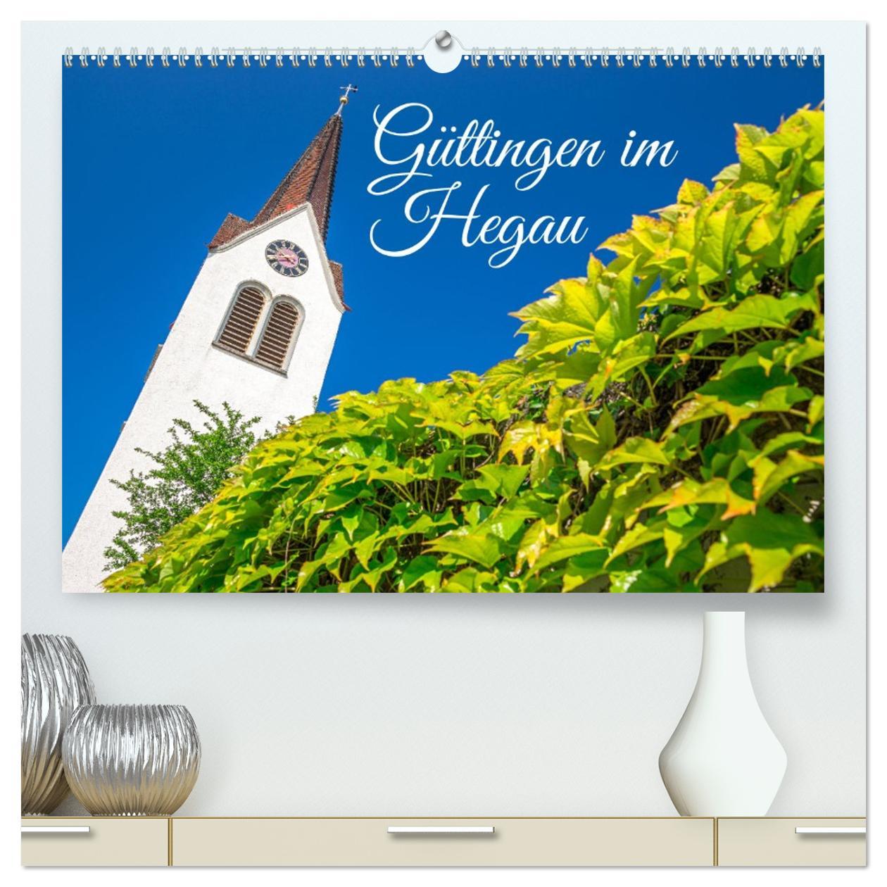 Kalendár/Diár Güttingen im Hegau (hochwertiger Premium Wandkalender 2026 DIN A2 quer), Kunstdruck in Hochglanz Calvendo