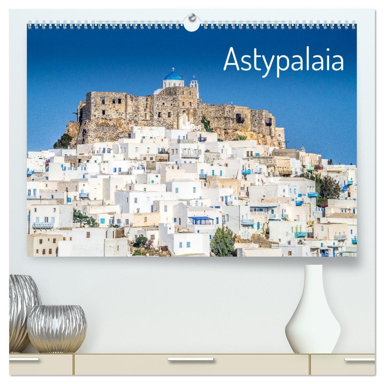 Kalendář/Diář Astypalaia (hochwertiger Premium Wandkalender 2026 DIN A2 quer), Kunstdruck in Hochglanz Calvendo