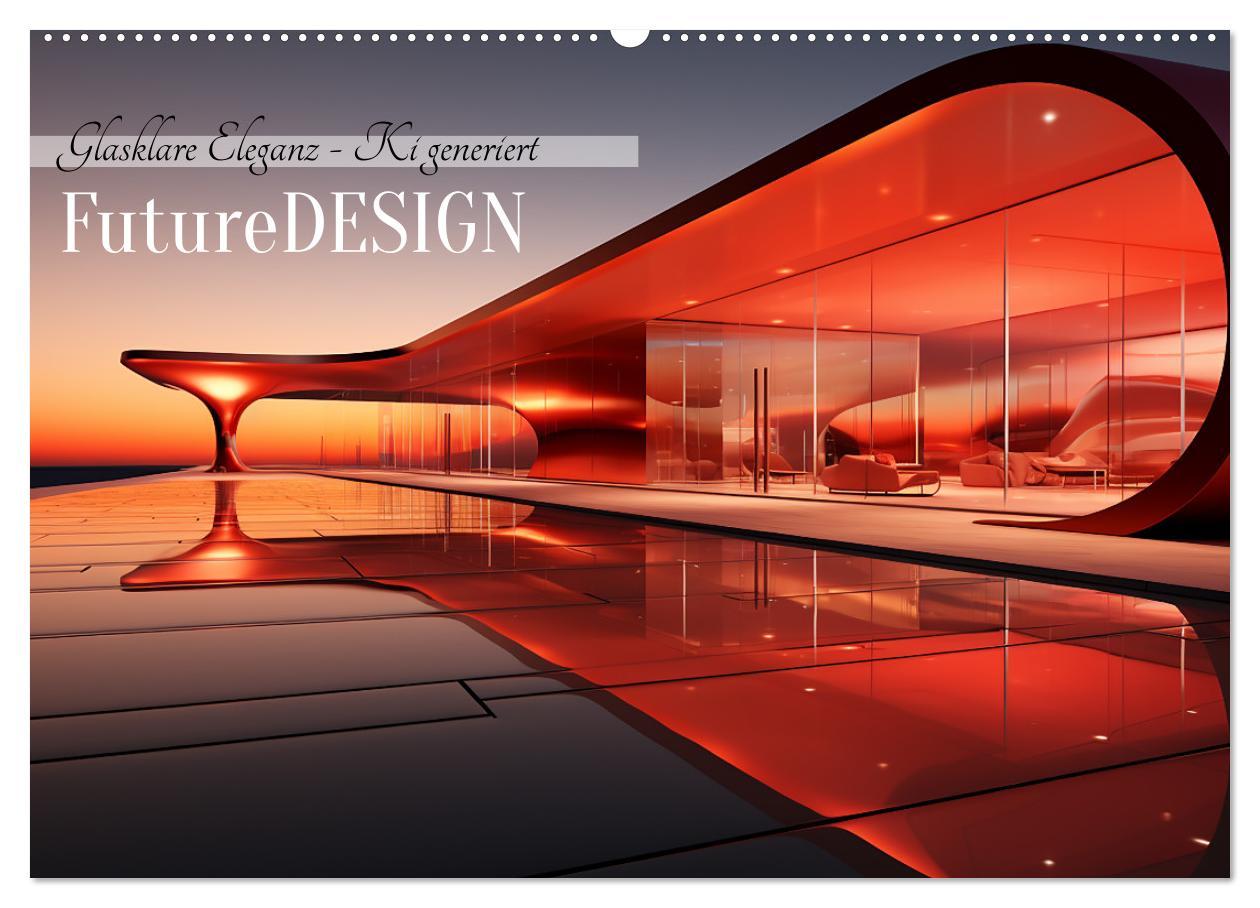 Calendario/Diario FutureDESIGN (Wandkalender 2026 DIN A2 quer), CALVENDO Monatskalender Calvendo