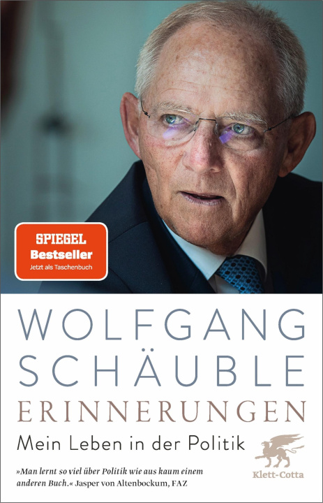 Kniha Erinnerungen Wolfgang Schäuble