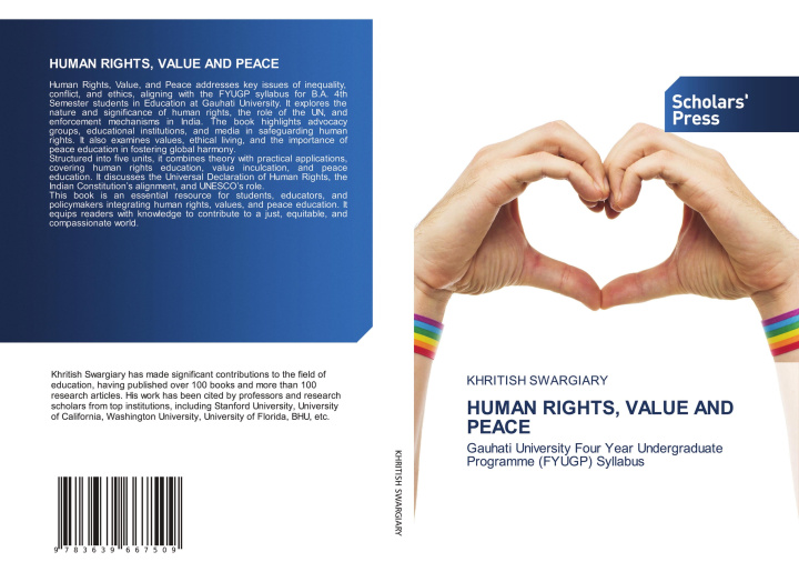 Kniha HUMAN RIGHTS, VALUE AND PEACE Khritish Swargiary