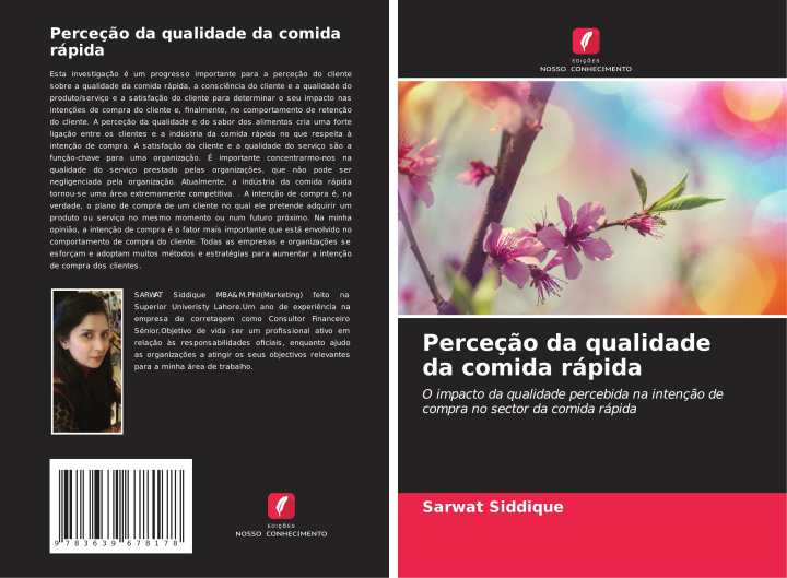 Kniha Perceç?o da qualidade da comida rápida Sarwat Siddique