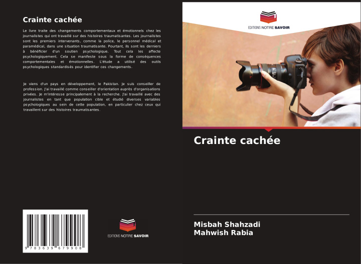 Kniha Crainte cachée Mahwish Rabia