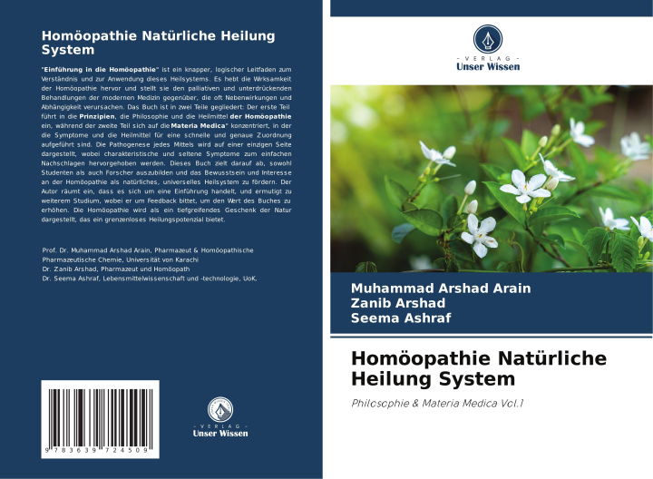 Libro Homöopathie Natürliche Heilung System Zanib Arshad