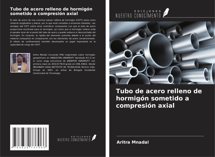 Kniha Tubo de acero relleno de hormigón sometido a compresión axial 