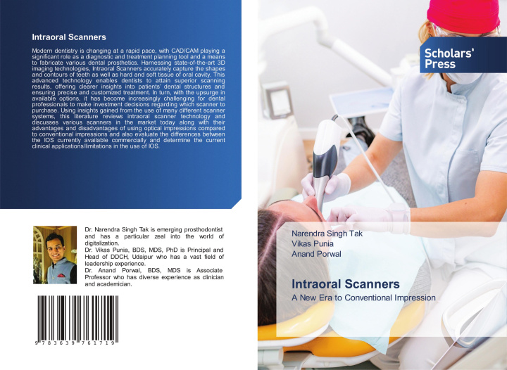 Kniha Intraoral Scanners Vikas Punia