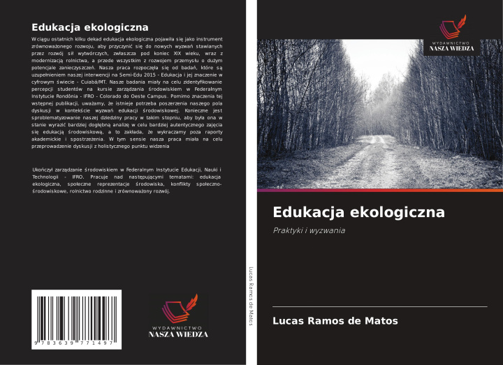 Kniha Edukacja ekologiczna Lucas Ramos de Matos